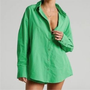 Nordstrom Green Boyfriends shirts
